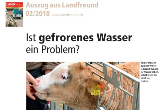 Ist gefrorenes Wasser ein Problem (Artikel Landfreund 02-2018)