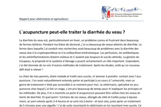 L'acupuncture peut-elle traiter la diarrhée?